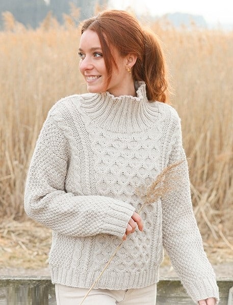Ravelry: First snow sweater pattern by Daria Nekrasovas