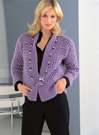 knitted jacket
