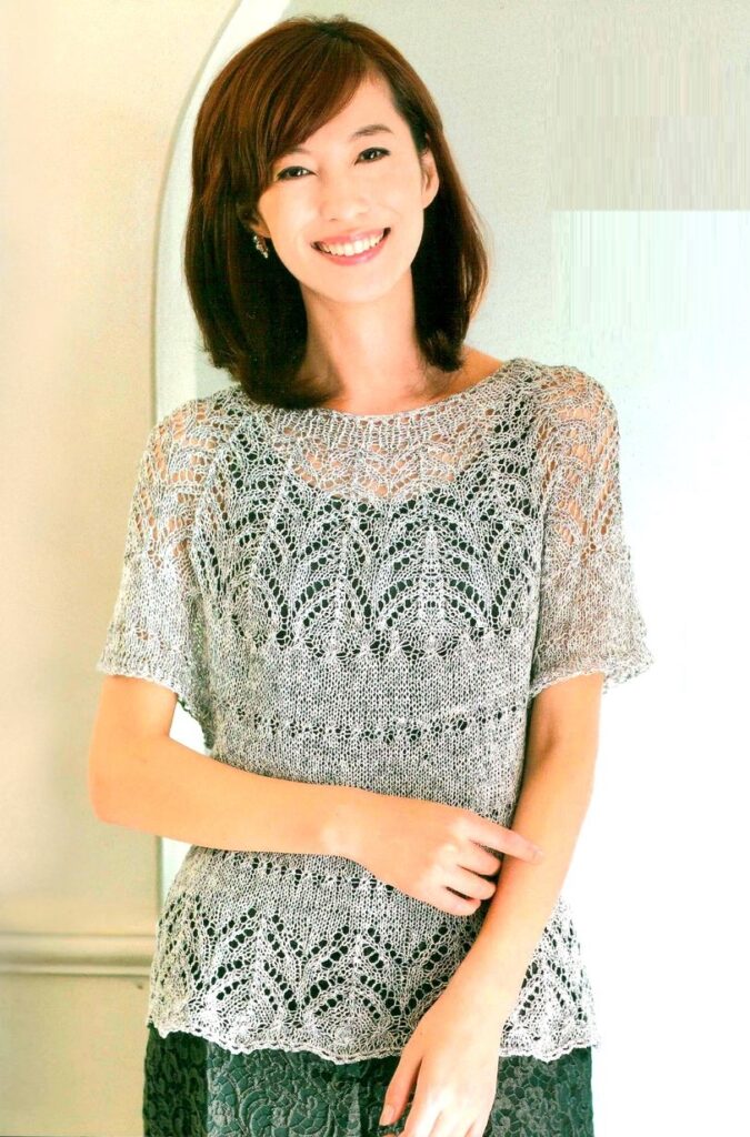 knitted blouse