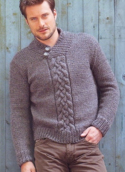мужской пуловер