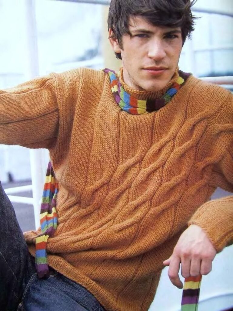 мужской пуловер