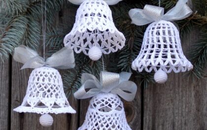 вязаные колокольчики