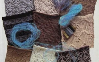 образцы спицами