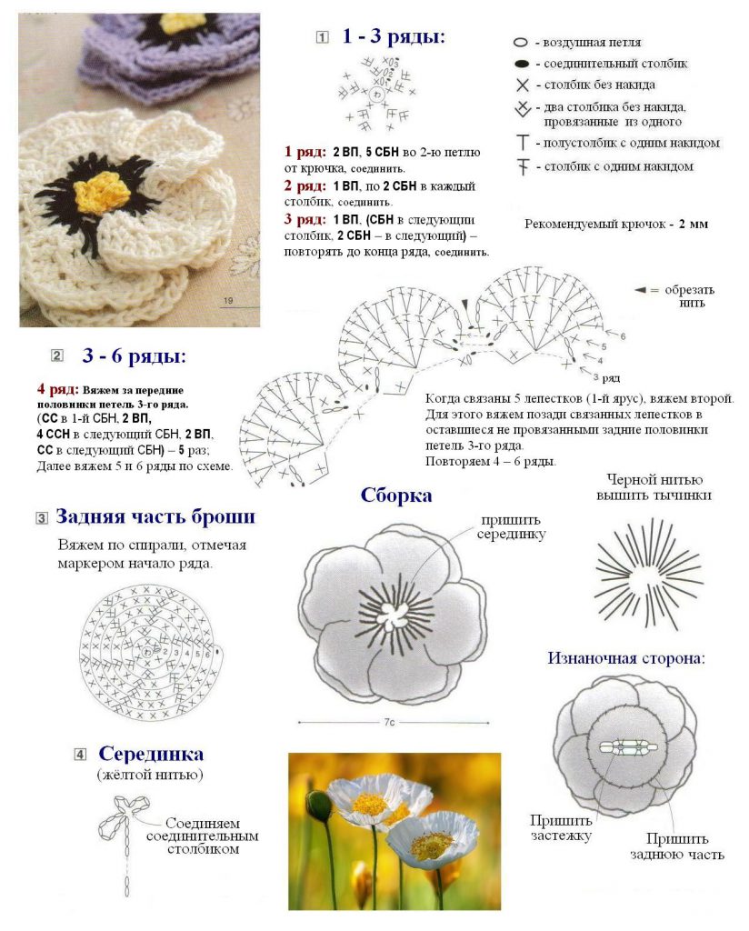 мак крючком