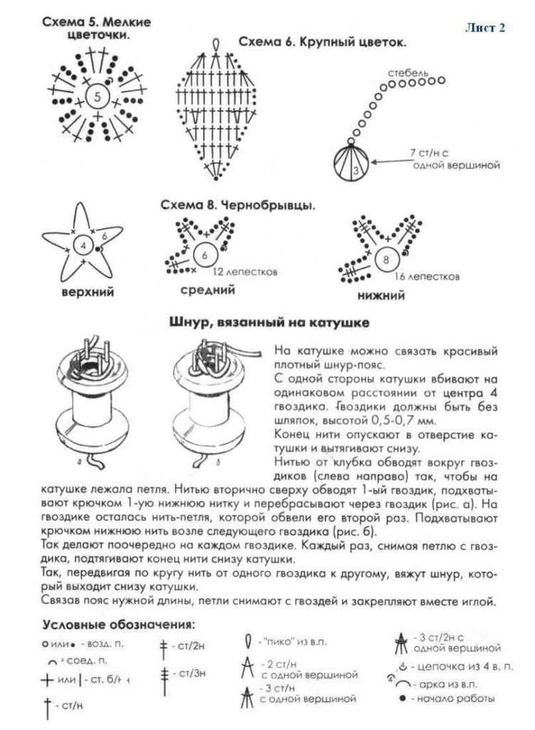 мак крючком