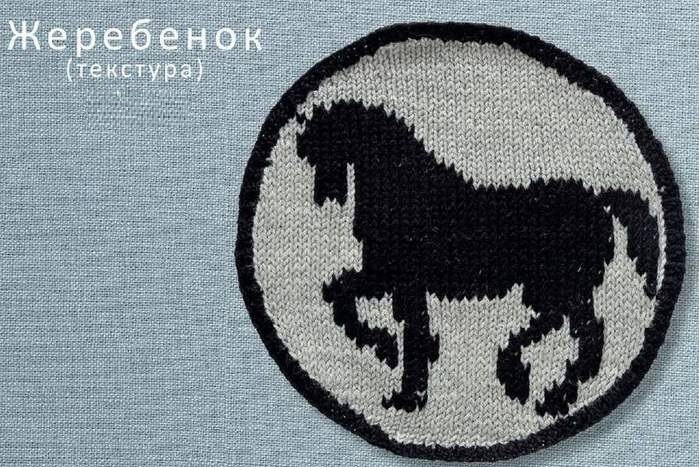 круглые мотивы спицами