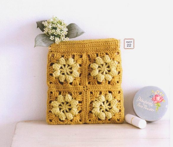 square crochet motif