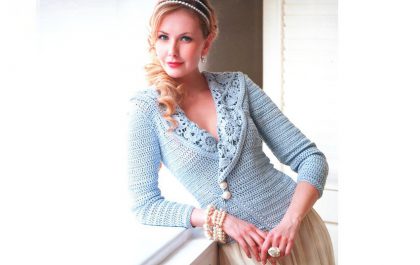 жакет крючком