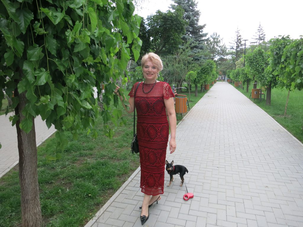 crochet dress