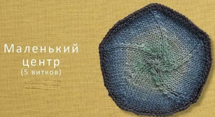круглые мотивы спицами