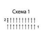 схема вязания крючком
