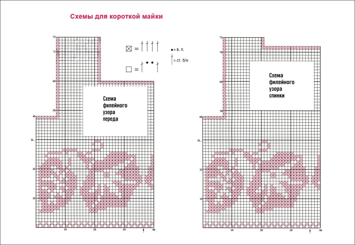 Филейные кофточки схемы описания. Схема безрукавка в технике филейного вязания крючком. Схема футболки в филейной технике. Майка филейным узором крючком схемы. Майки филейное вязание крючком схемы.