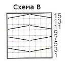 хема вязания спицами