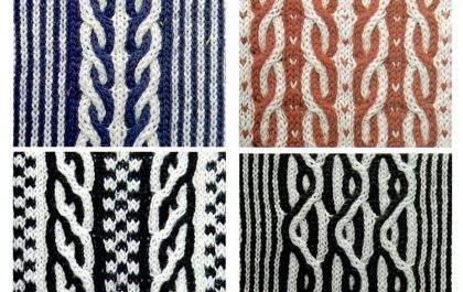 узоры спицами