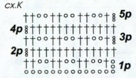 схема вязания крючком