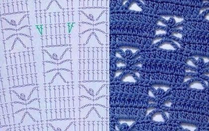 схема вязания крючком