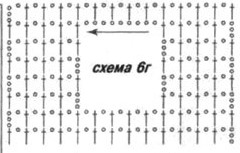 схема вязания крючком