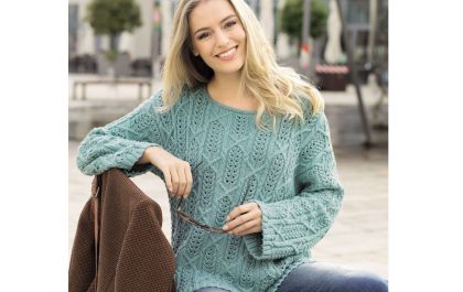 вязаный пуловер