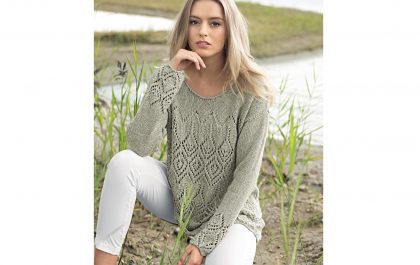 вязаный пуловер