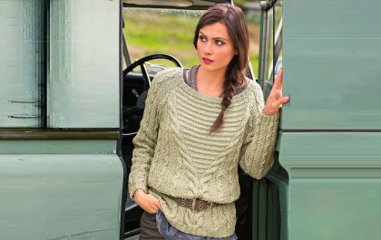 вязаный пуловер