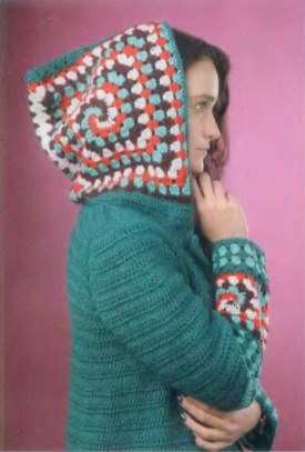 вязаное пальто