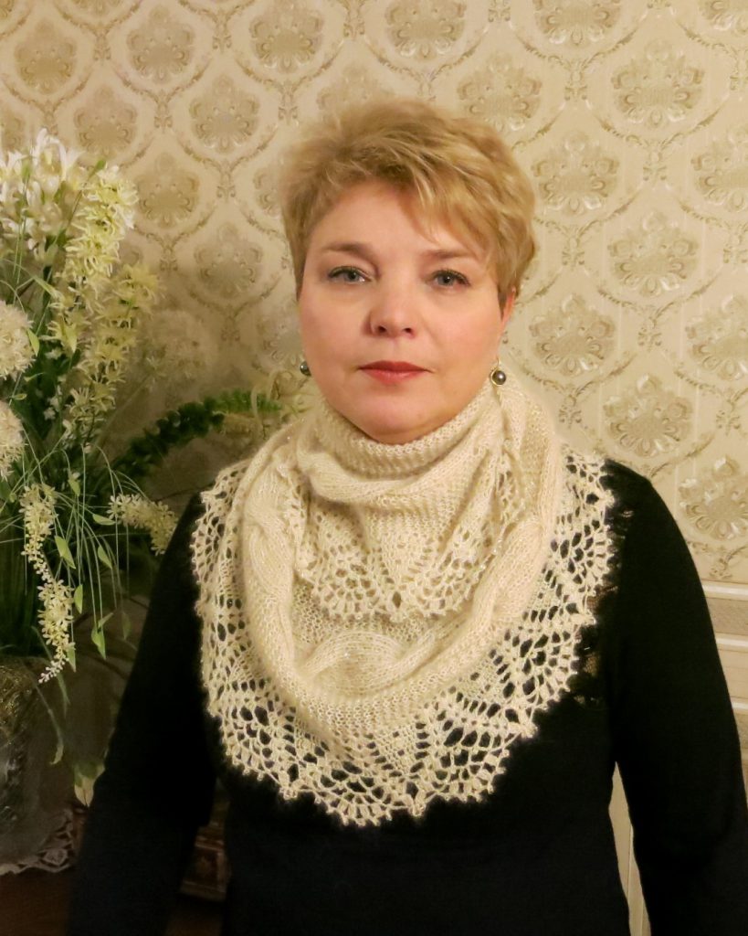 вязаный снуд
