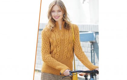 вязаный пуловер