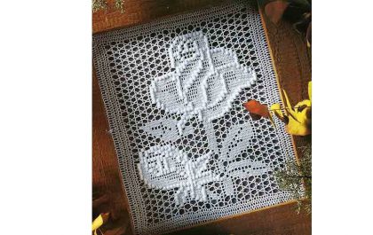 вязаные салфетки