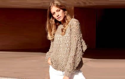 вязаный пуловер