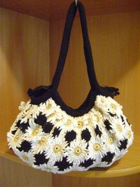 Летняя сумка из цветов - Lilia Vignan