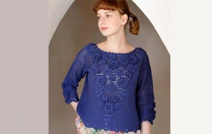 вязаный пуловер