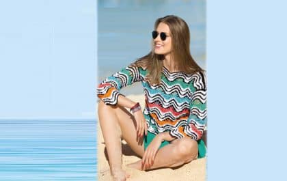 вязаный пуловер