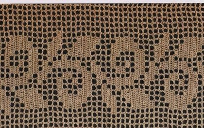 филейное вязание