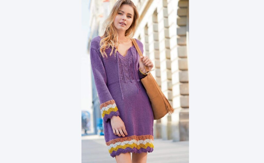 Вязаная двойка крючком - Lilia Vignan