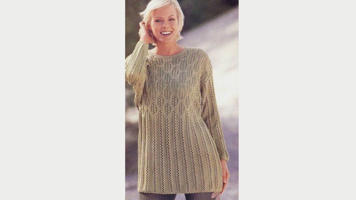 Beautiful knitted jumper