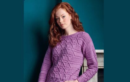 вязаный пуловер