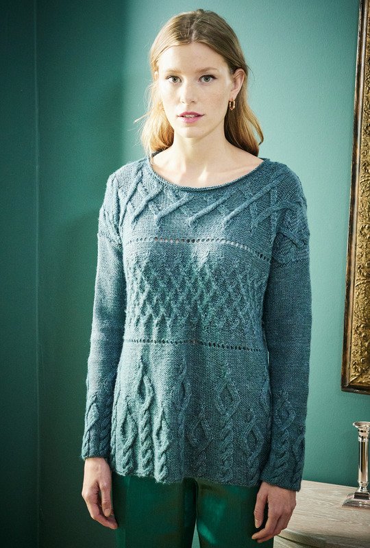 вязаный пуловер