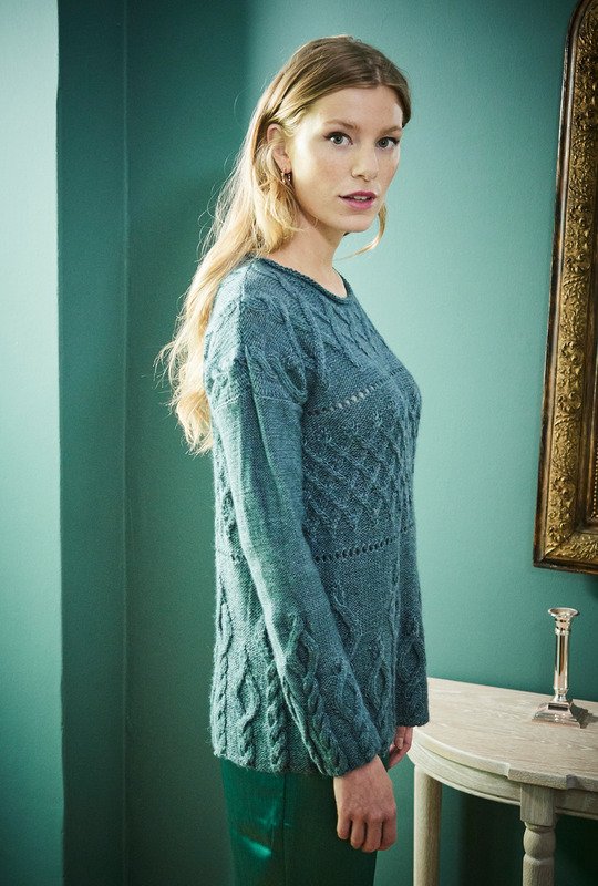 вязаный пуловер