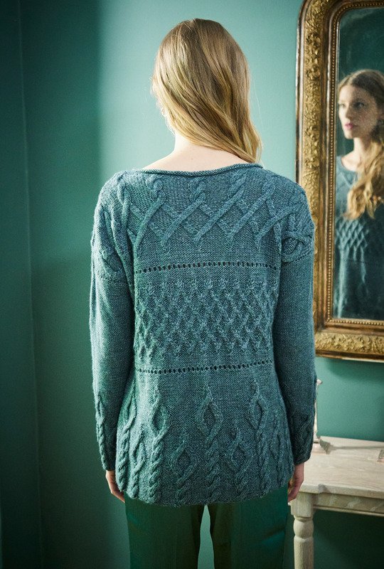 вязаный пуловер