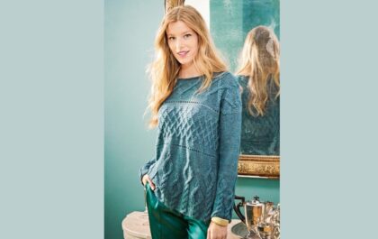 вязаный пуловер