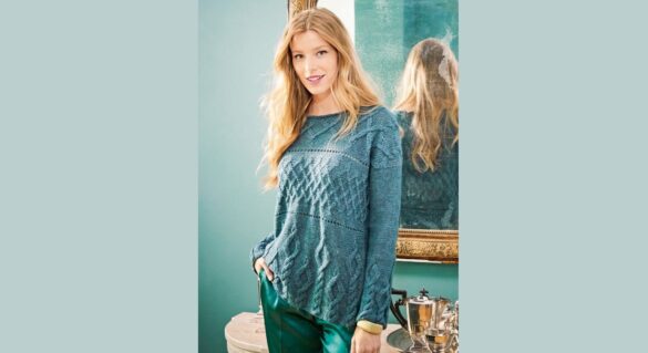 вязаный пуловер