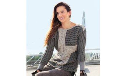 вязаный пуловер