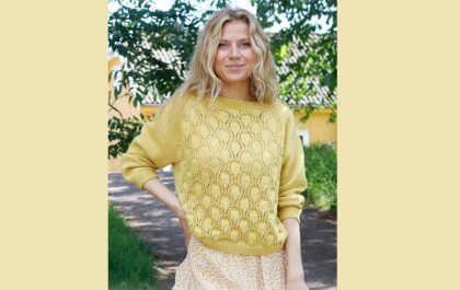 вязаный пуловер