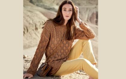 вязаный пуловер