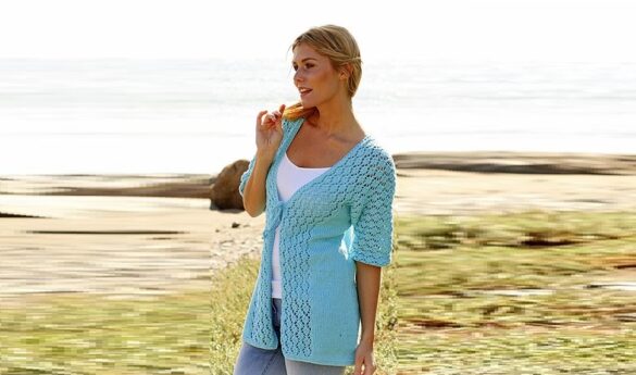 knitted cardigan