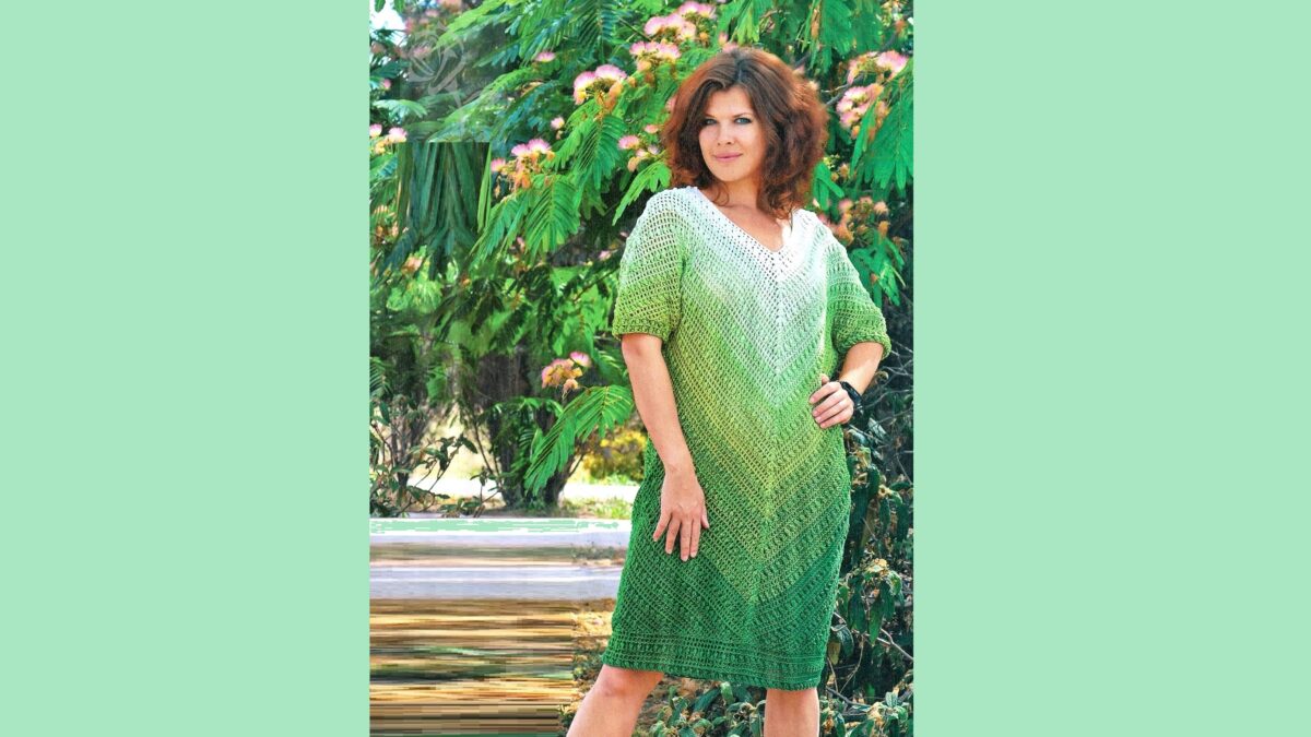 Платье «Летняя зелень»