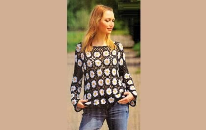 вязаный пуловер