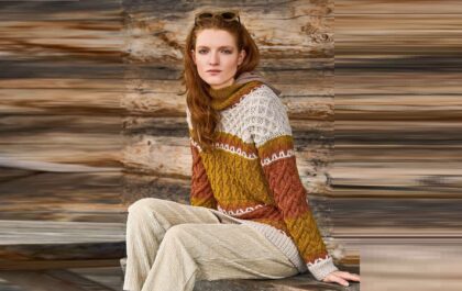 вязаный пуловер