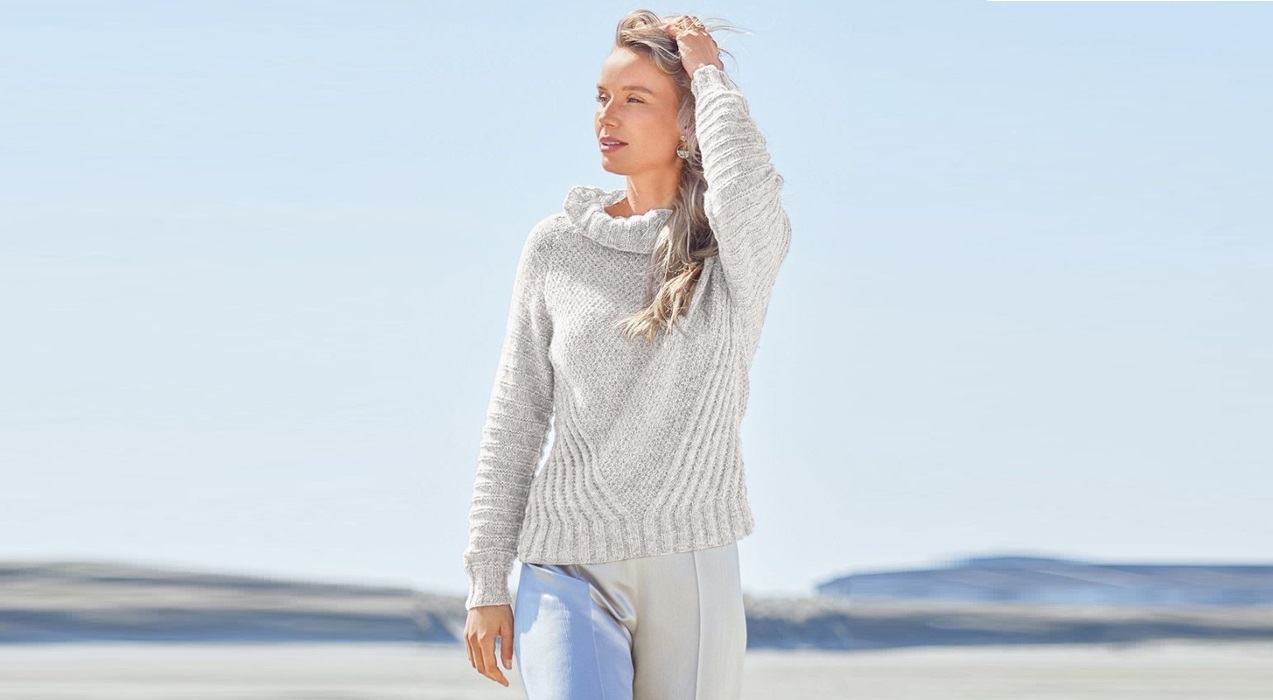 Пуловер, жакет, свитер – схемы вязания и описание