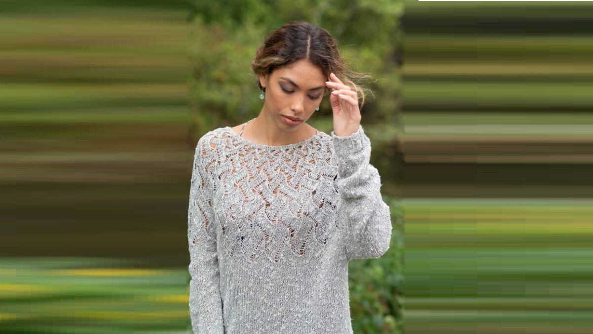 Пуловер Lisette от Berroco Design Team.
